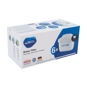 브리타 막스트라플러스 카트리지 정수기 한국형 필터, MAXTRA+, 6개