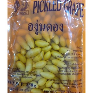 포도 피클 절임 Thai PICKLED GRAPE WORLDFOOD, 1개, 350g