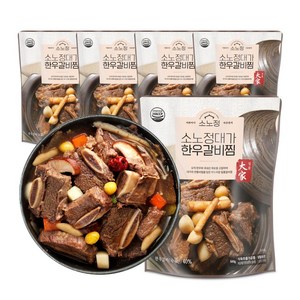 소노정 대가 한우 갈비찜 500g, 6개