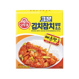 오뚜기 3분 김치참치 덮밥소스, 150g, 3개