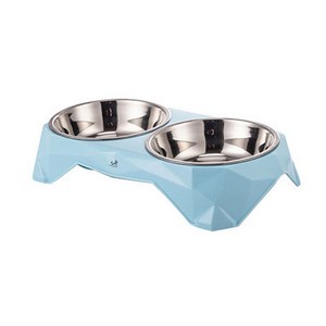 딩동펫 다이아스텐 반려동물 식기, 블루, 1개