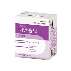 대상웰라이프 이엔솔브 300TF 200ml환자영양식/균형영양식/뉴케어, 30개, 200ml