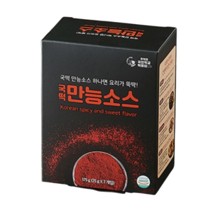 국떡 가루소스, 175g, 1박스