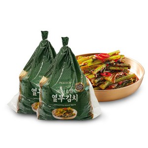 피코크 조선호텔 열무김치 3kg, 1개