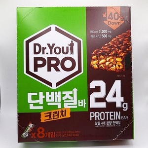 오리온 닥터유 프로 단백질바 크런치, 70g, 48개