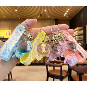 대명상사 워터키링/키홀더/에어팟키링/어린이집/가방키링/워터볼/유치원선물/버즈, 모레시계, 4.옐로우