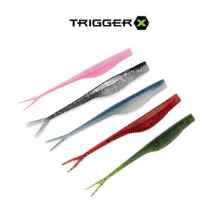 나라샵 라팔라 트리거엑스 미노우 웜 5인치 UV 광어 미끼 우럭 다운샷, SBJ-Strawberry Jam