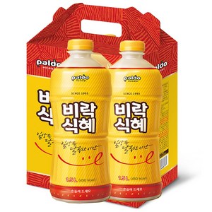 선물용 상자세트 비락 대용량 식혜 세트, 2개, 1.5L