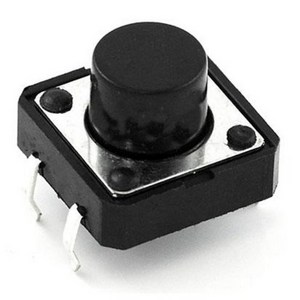 아두이노 12x12 (H:7mm) 택트 스위치 TACT SWITCH DIP, 1개