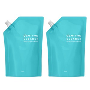 교정 유지장치 세정제 덴티미 클리너 리필, 2개, 450ml