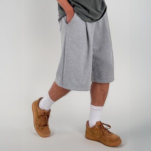 원턱 버뮤다반바지 버뮤다스웨트팬츠 남여공용