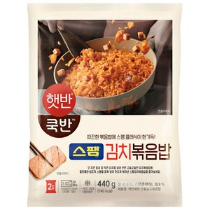 햇반스팸김치볶음밥440G 냉동, 440g, 6개