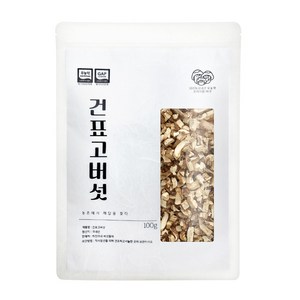 국산 무농약 건조 표고버섯 큐브, 1개, 100g