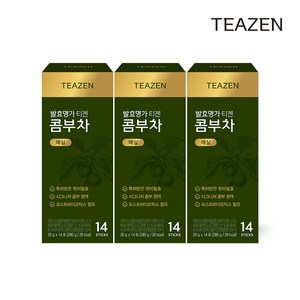 티젠 콤부차 매실 액상 14포 x 3박스, 14개입, 20g