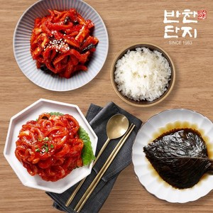 반찬단지 오징어젓1Kg+무말랭이1Kg+간장깻잎1Kg, 1kg, 1개