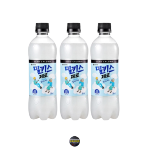 [호호유통] 밀키스 제로슈거500ml(바코드ㅇ), 500ml, 24개