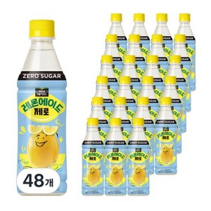 해태htb 미닛메이드 레몬에이드 제로, 350ml, 48개