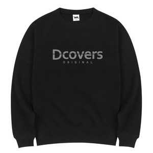 2023 DCOVERS 기모 맨투맨 티셔츠 남자 여자 가을 겨울 긴팔티