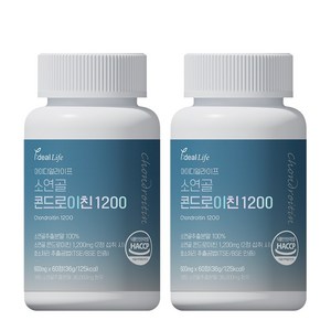 아이디얼라이프 소연골 콘드로이친 1200, 2개, 60정