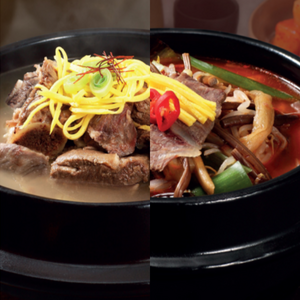 전문점용 갈비탕 600Gx5팩+육개장 600Gx5팩 / 구수하고 얼큰한 한끼