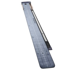 라인퀘스트 p5 퍼팅 연습기 퍼터 매트, 그레이, 1개