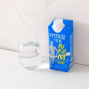 자연드림 종이팩 해양심층수 기픈물_리필엠_마그네슘 2배 500ml(15개입), 500ml, 15개