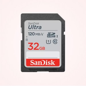 샌디스크 SDHC 메모리카드 CLASS10, 32GB, 1개