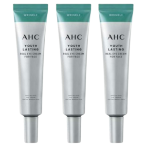 AHC 유스래스팅 리얼 아이크림 포 페이스, 35ml, 3개