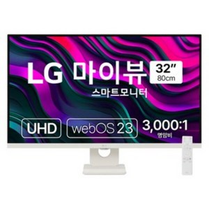 LG전자 UHD 4K 마이뷰 스마트 모니터, 80cm, 32SR73U