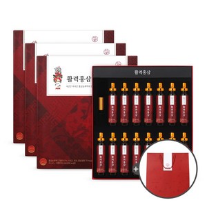 천지양 국내산 6년근 활력홍삼 15병 1박스 (+쇼핑백), 300ml, 3박스