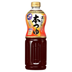 일본 기꼬만 진한 국물 혼쯔유 간장, 4개, 1L