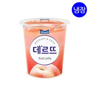 매일유업 데르뜨 백도 130g, 12개