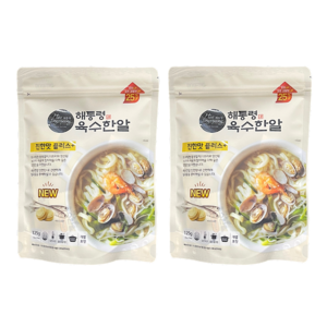 해통령 육수 한알 진한맛 플러스, 2개, 125g