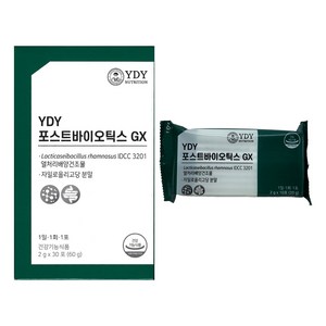 YDY 포스트바이오틱스GX 4세대유산균 프로바이오틱스 프리바이오틱스 30포, 1개, 60g