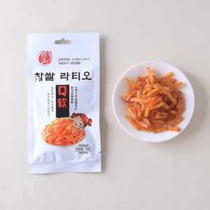 찹쌀 라티아오 30g 중국 간식 마라 쫀드기 맥주안주, 1개