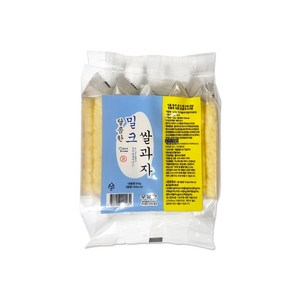 달콤한 밀크 쌀과자 우유맛 60g, 1개