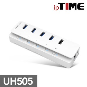 ipTIME 5포트 USB허브 UH505, 0 5포트 UH505, 5개