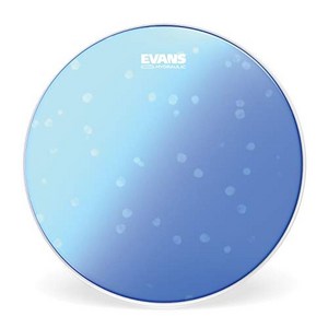 Evans Dum Head Hydangea Snae Blue B14HB / 유압 블루 스네어 코팅 (7.5mil + 6.5 mil) 14 인치, 1개