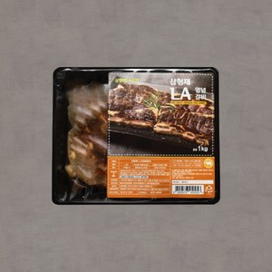 삼형제갈비 LA갈비 (기름제거) 초이스등급, 1kg, 4개