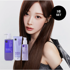 [슬릭컷 연출]퍼펙트 매직 스트레이트 3종세트 (샴푸530ml+트리트먼트230ml+세럼80ml)/ 곱슬탈출