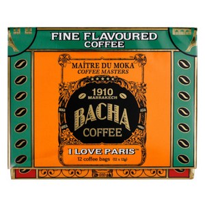 BACHA COFFEE 아이 러브 파리 커피 기프트박스, 12개입, 1개, 12g