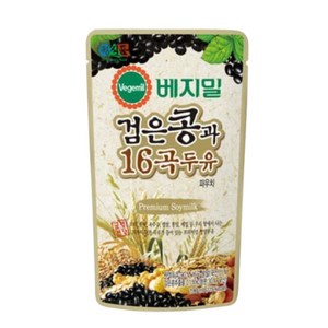 검은콩과 16곡 베지밀 파우치 190ml 45입, 45개