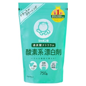 샤본다마 무형광 산소계표백제 / 일본판매 1위의 탁월한 성능! 과탄산소다 100% / [샤본다마코리아 직배송], 3개, 750g