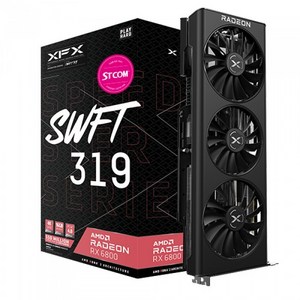 XFX 라데온 RX 6800 SWFT 319 CORE D6 16GB AMD 그래픽카드