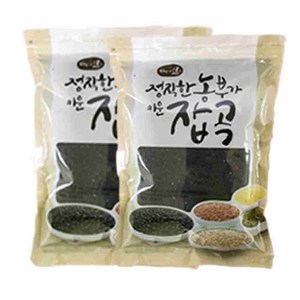 광팔마켓 2024년산 100%국산 진도찰흑미2kg(1kg2개구성) 검은쌀, 1개, 2kg(1kg2개구성