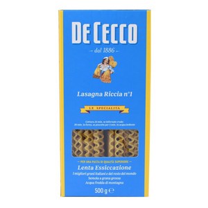 [이팬트리] 데체코 라자냐 500g, 1개