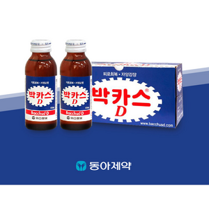 동아제약 박카스 D, 100ml, 50개