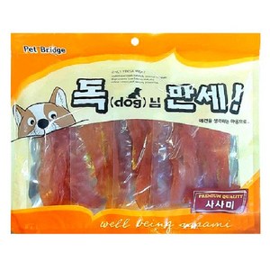 Pet Bidge 독(dog)님만세 400g 사사미 애견간식, 1개