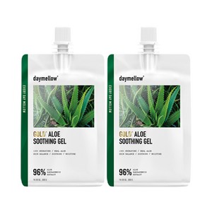 데이멜로우 골드 알로에 수딩젤, 300g, 2개