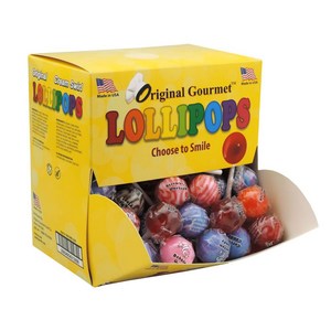 Oiginal Goumet Mini Ceam Swil and Lollipops 크림스월 오리지널 롤리팝 [100개입x1팩], 1세트